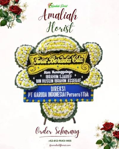Papan Bunga Duka di Bojen